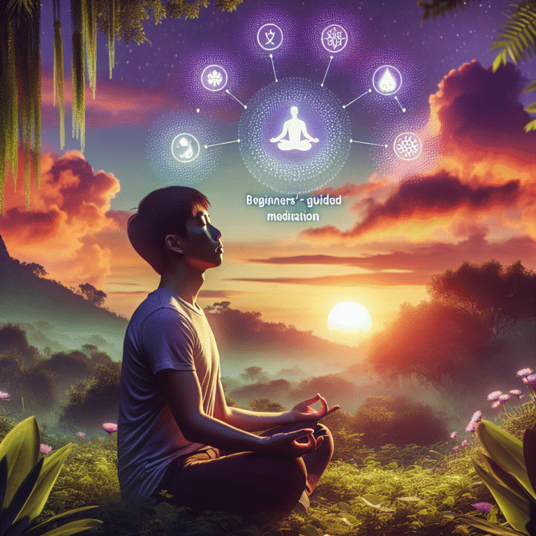 meditación guiada para principiantes: pasos simples