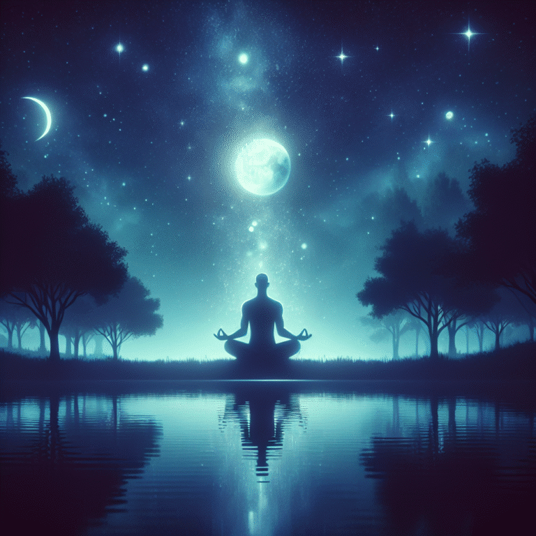 rutina de meditación para la noche