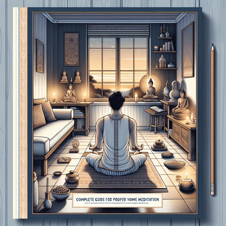 guía completa para meditar correctamente en casa